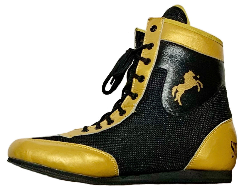 Yellow on sale boxing boots